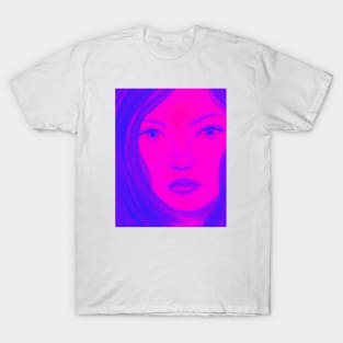 Pink Purple Woman T-Shirt